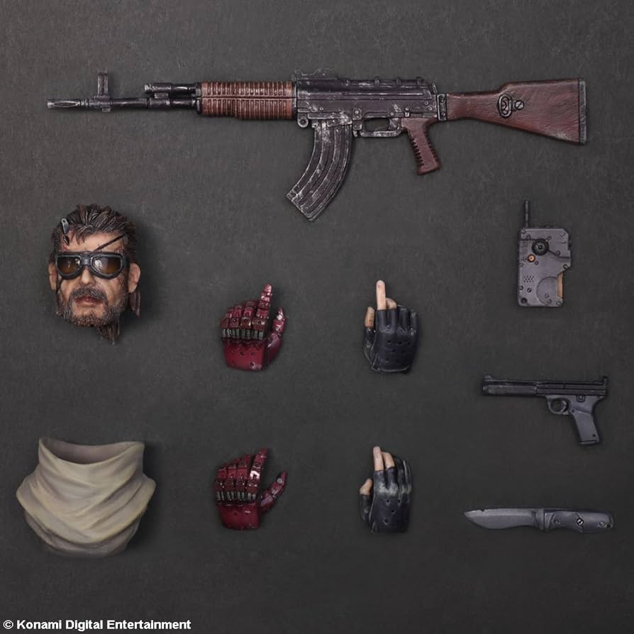 SQUARE ENIX - 美品プレイアーツ改　ヴェノム・スネーク　フィギュア初回生産限定版 Amazon.co.jp: METAL GEAR SOLID V THE PHANTOM PAIN PLAY ARTS
